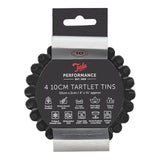 Tala 4 Non-stick Tart Tins 10cm dia