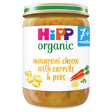 HiPP macaroni cheese baby food with carrots and peas 190g, UK version