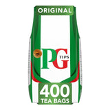 PG Tips Black Tea Plant Based Biodegradable Tea Bags 400