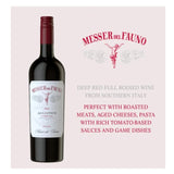 Messer del Fauno red wine Campania Aglianico 75cl, imported from the UK