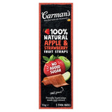 Sapphire Carmans Kitchen Apple & Strawberry Fruit Straps Fruit Snack 5 x 14g