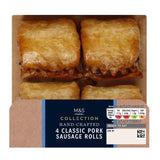 M&S classic pork sausage rolls 188g, imported from the UK