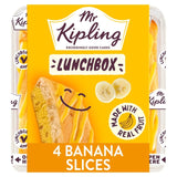 Mr Kipling Banana Lunchbox Cake Slices 4 Pack