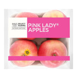 M&S Pink Lady Apples 4 Pack, imported from the UK