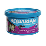 Aquarian tropical fish food flakes 25g - British product