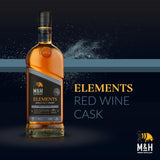 Milk & Honey Elements Red Wine Single Malt Whisky 70cl, imported from the UK