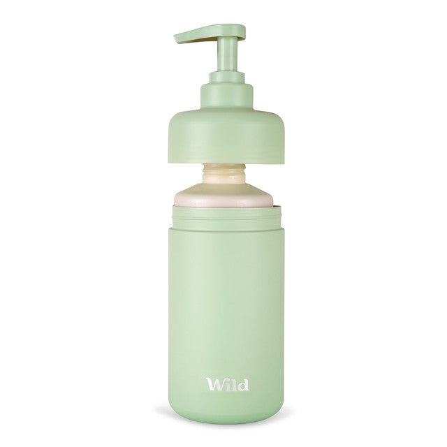 Wild Sage refillable body wash case (British brand)