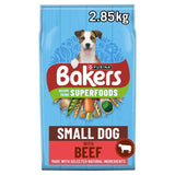 Bakers beef dry dog food 2.85kg - British product