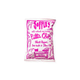Soffles Pitta Chips Black Pepper, Sea Salt & Olive Oil Oven Roasted Snack 165g