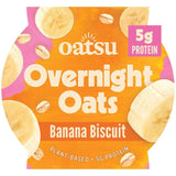 Oatsu Overnight Oats Banana Biscuit Ready-to-Eat Breakfast 160g