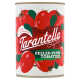 Tarantella Organic Peeled Plum Tomatoes in Tomato Juice Canned Tomatoes 400g