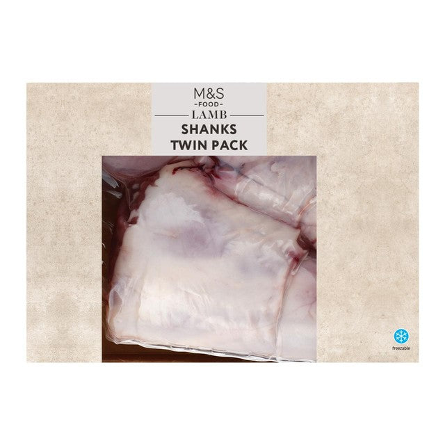 M&S British lamb shanks 2 pack, imported from the UK
