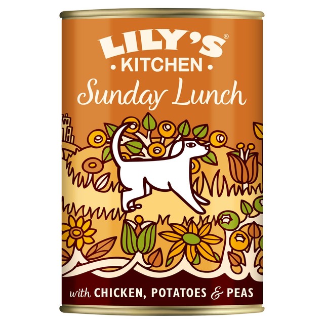 Lily's Kitchen Sunday Lunch canned dog food 400g, UK version