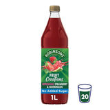 Robinsons Fruit Creations Strawberry & Watermelon No Added Sugar Squash 1L