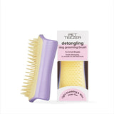Tangle Teezer Pet Teezer Detangling Dog Grooming Brush Small Lilac Yellow