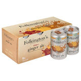 Folkington's Dry Ginger Ale Sparkling Drink 8 x 150ml