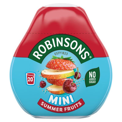 Robinsons Summer Fruits No Added Sugar Squash Drink 66ml