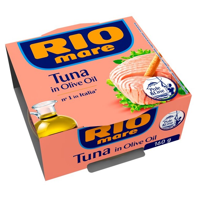 Rio Mare canned tuna in olive oil 160g, imported from the UK