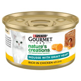 Gourmet Nature's Creations Gravy Heart Chicken Wet Cat Food 85g