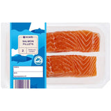 Ocado salmon skinless mid tail fillets 240g, imported from the UK