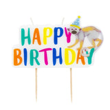 Talking Tables Safari Animal Birthday Candle 10cm