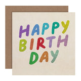 M&S Happy Birthday Greeting Card 15cm x 15cm