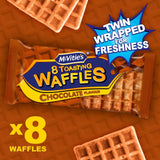 McVitie's chocolate flavour toasting waffles 8 x 28g multipack, imported from the UK