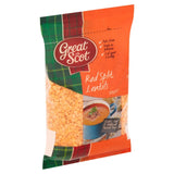 Great Scot dried red split lentils 500g, UK version