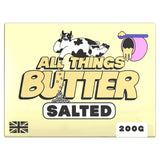 All Things Butter salted butter 200g - British product