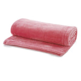 Deyongs Cozy Comforts Throw Pink Blanket 127x152cm