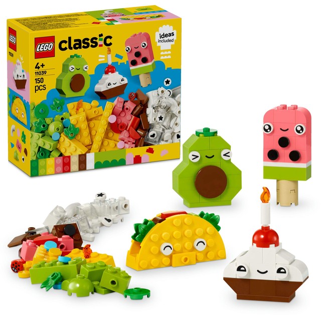 LEGO Creative Food Friends building toy set 150 pieces, UK version