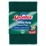 Spontex Heavy Duty Scourer Pads 3 Pack Oven Cleaning