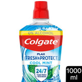 Colgate Plax Cool Mint Alcohol Free Mouthwash 1L