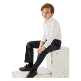 M&S boys school trousers navy 12-13 years, imported from the UK