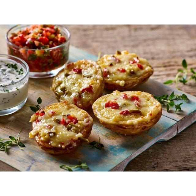 Bannisters Farm 4 Cheese and Jalapeno Potato Skins 260g - British product