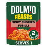 Dolmio Spicy Chorizo Fusilli microwave pasta meal 250g - British product