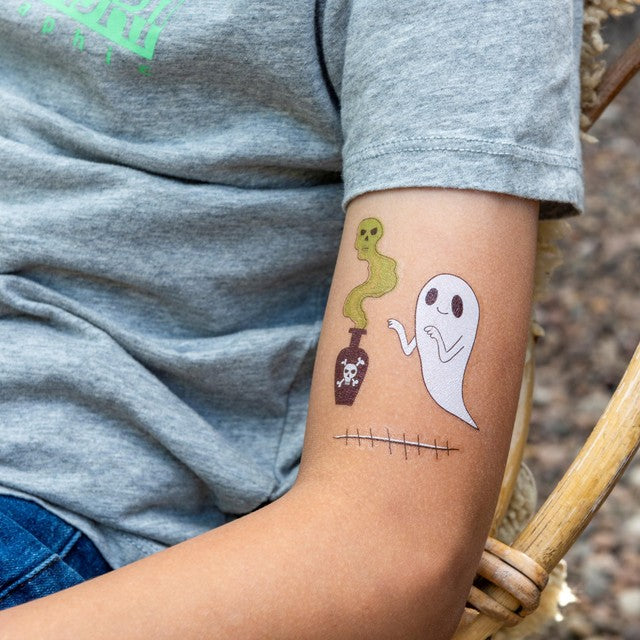 Rex London Halloween Scary Temporary Tattoos