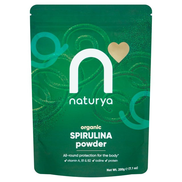 Naturya organic spirulina powder 200g, imported from the UK