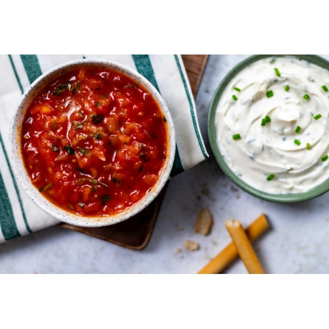 M&S sour cream and chive dip 230g, imported from the UK