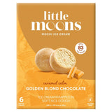 Little Moons Golden Blond Chocolate Mochi Ice Cream 6 x 32g, UK version