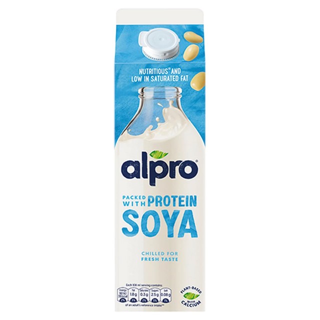 Alpro Soya Plant-Based Drink Milk Alternative 1L - British product