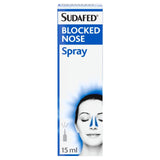 Xylometazoline Hydrochloride Nasal Spray for Blocked Nose Relief 15ml