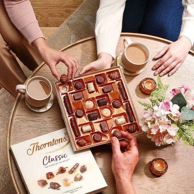 Thorntons Classic Collection assorted chocolate box 262g (British brand)
