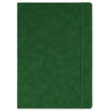 Sinclairs Silvine A4 Executive Soft Feel Notebook Green 160 Pages