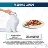 Gourmet Perle Senior wet cat food 60x85g pouches, UK version
