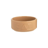 Mason Cash Cane Lettered cat bowl 13cm, imported from the UK