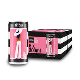Artisan Drinks Co Pink Citrus Tonic Water 6 x 200ml Cans