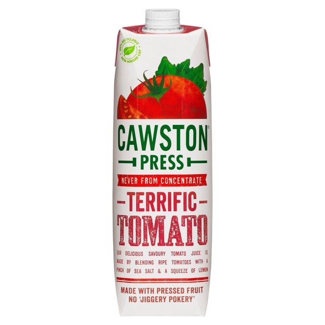 Cawston Press tomato juice 1L - British product