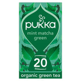 Pukka Mint Matcha Green Organic & Fair Herbal Tea Bags 20 per pack