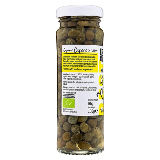 Realfoods Organic Capers in Brine